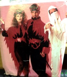 5014 ADULT SCAREM MUMMY, FIERY BRIMSTONE COSTUME PATTERN SM